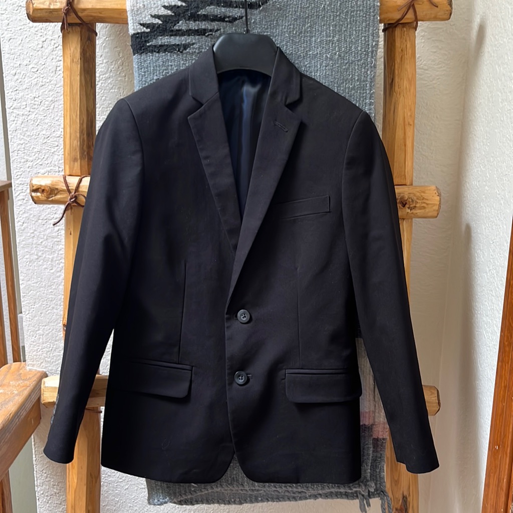 Boys Izod Black Suit Set